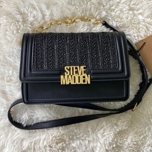 ✨ Steve Madden Black BSaffron Crossbody bag